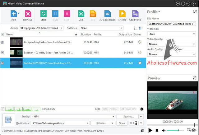 Xilisoft YouTube Video Converter 5.7.7.20230822 for windows download free